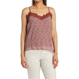 Everleigh Crinkle Cami Brown